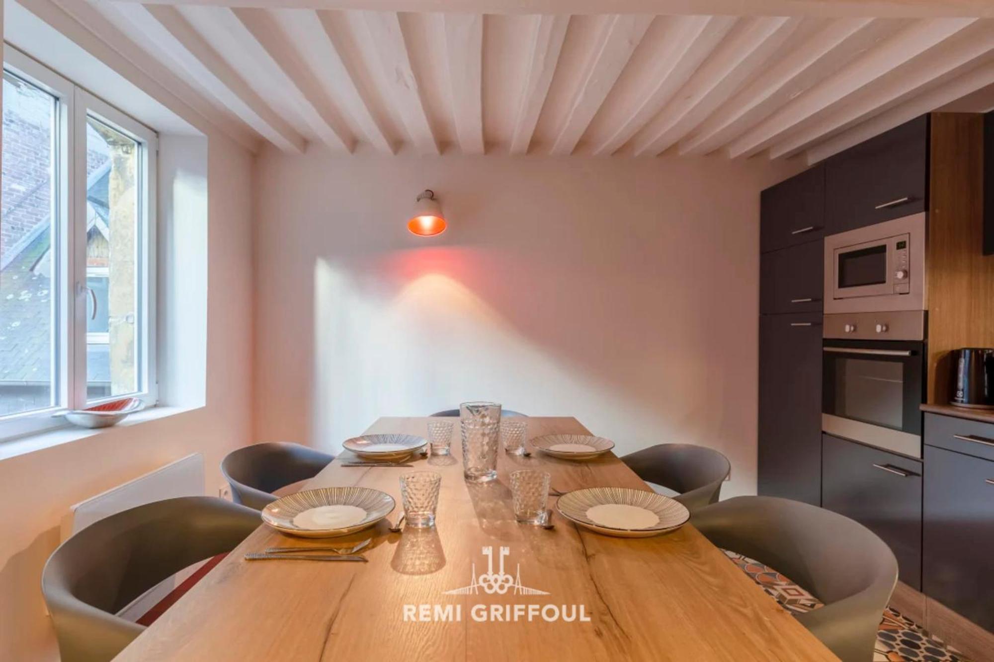 Le Reve D'Alice Charming Duplex 80 M 4 People Heart Of Honfleur Daire Dış mekan fotoğraf